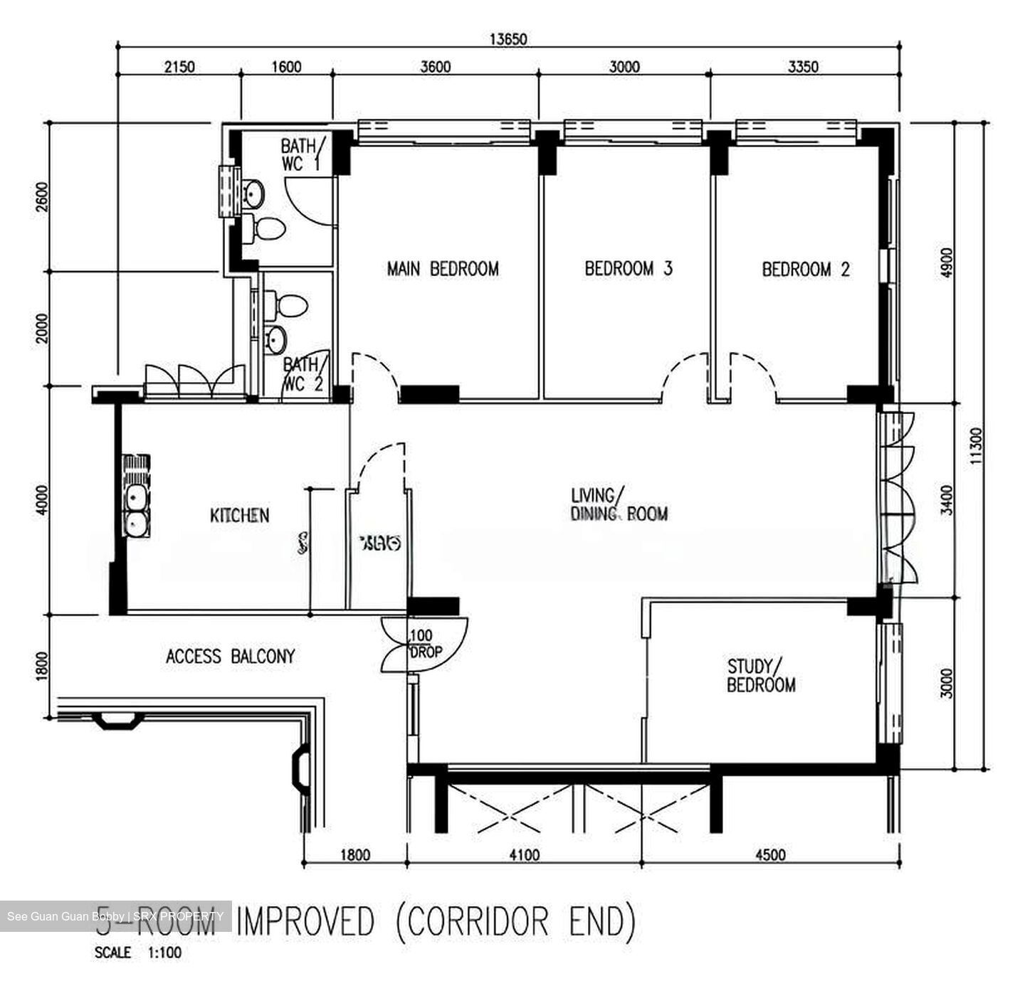 Blk 486A Tampines Avenue 9 (Tampines), HDB 5 Rooms #540802861